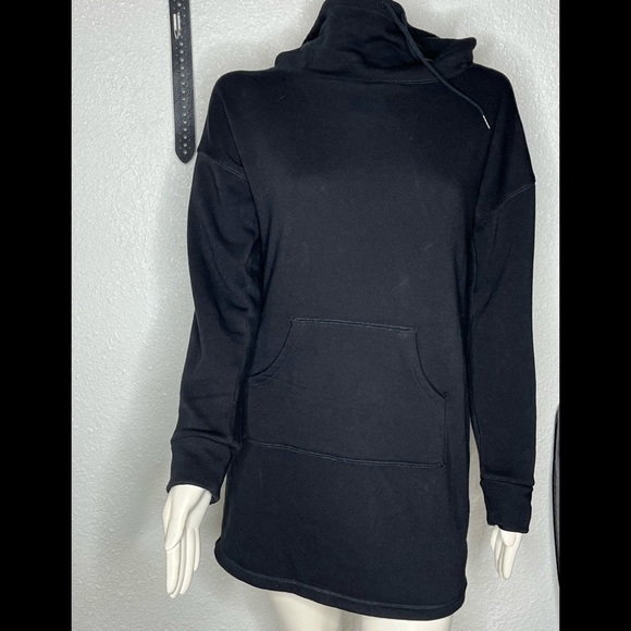 Tahari Fleece Lined Turtleneck Dress Sz Small - Picture 2 of 7